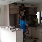 Pemasangan Kabinet Dinding