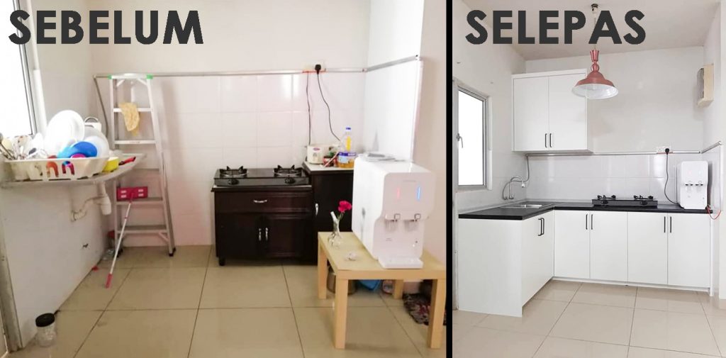 before after